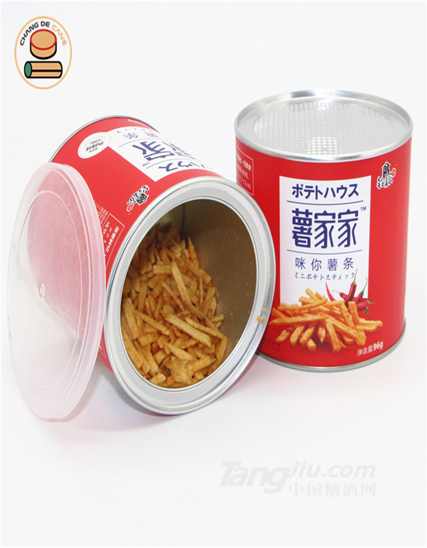 厂家全国供应薯条罐膨化食品包装盒定制