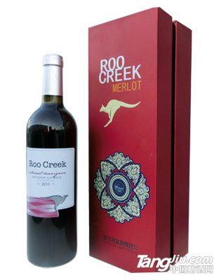澳大利亚飞奔袋鼠梅洛干红葡萄酒2011