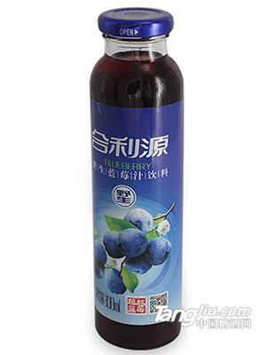 合利源-野生蓝莓汁饮料-300ml