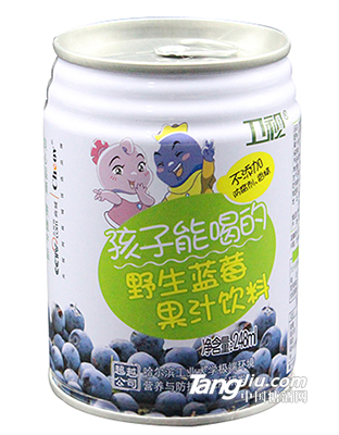 超越-野生蓝莓果汁饮料-248ml
