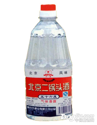 北京二锅头酒 2L 56%vol（白瓶）17325476967