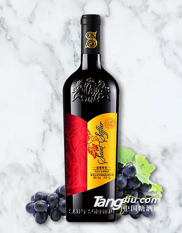 圣索菲尔-10年老树美乐干红葡萄酒
