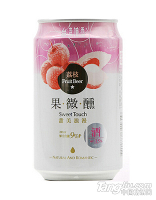 台湾啤酒荔枝味 易拉罐装330ml