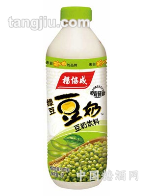 胶瓶绿豆豆奶1L