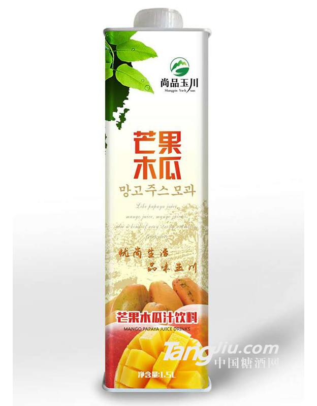 1.5L×6尚品玉川保鲜屋芒果木瓜汁饮料