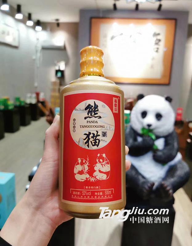 熊猫酱香型白酒53%vol500ml