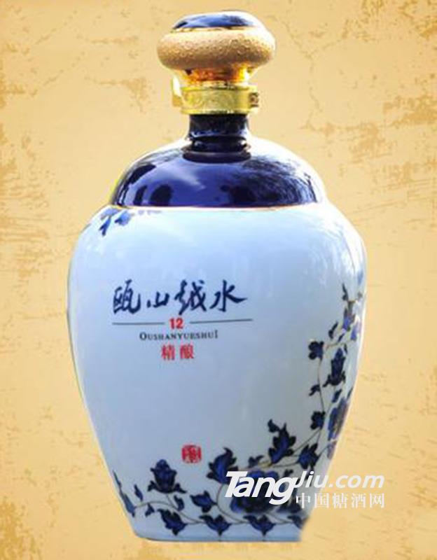 瓯山越水黄酒十二年精酿2.5L