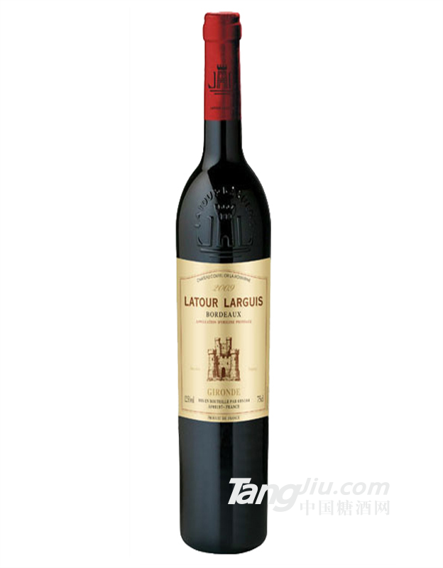 拉图兰爵古堡吉伦特2009干红葡萄酒750ml